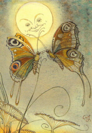 AFBM - Butterflies & Moon